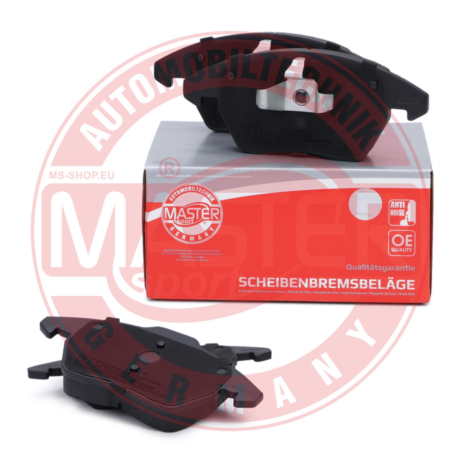 Placute frana MASTERSPORT GERMANY 13046072852N-SET-MS